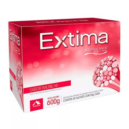Extima Sachês Sabor Baunilha com 30 Unidades de 20g cada