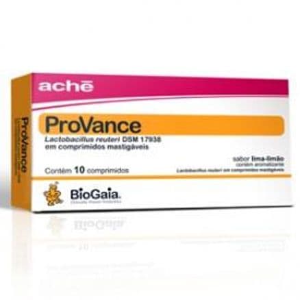 Provance Suplemento Probiótico 10 comprimidos mastigáveis - Portal do Médico