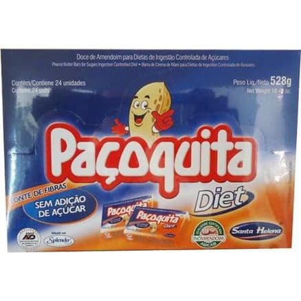 Paçoquita Doce de Amendoim Diet 22g - Portal do Médico