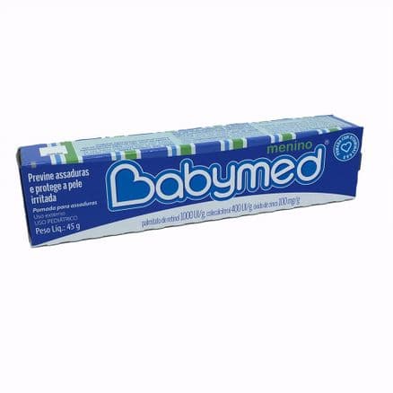 Babymed Menino Pomada com Cheirinho Suave de Bebê 45g