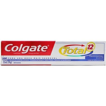 Creme Dental Colgate Total 12 Professional Clean 70g