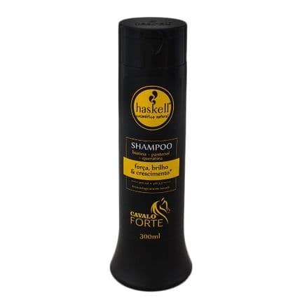 Shampoo Haskell Cavalo Forte Força, Brilho &amp; Crescimento 300ml - Portal do Médico