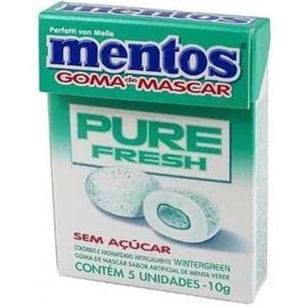 Goma de Mascar Mentos sem Açúcar Wint c/ 7 - Portal do Médico