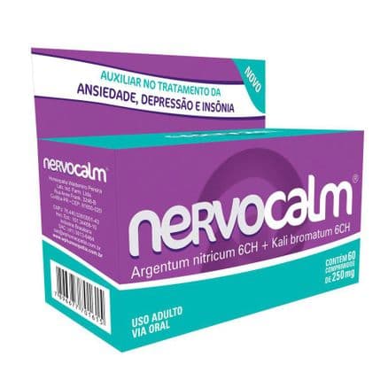 Nervocalm 250mg 60 comprimidos - Portal do Médico