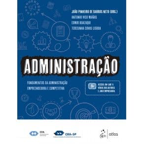 Livro - Administração - Fundamentos da Administração Empreendedora e Competitiva - Barros Neto - 1ª edição - Portal do Médico