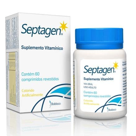 Septagen Suplemento Vitamínico 60 comprimidos revestidos - Portal do Médico