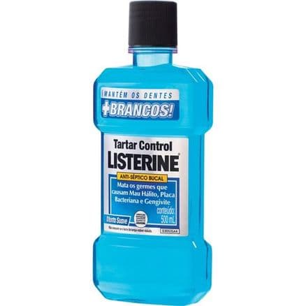 Enxaguatório Antisséptico Listerine Tartar O Control 500ml