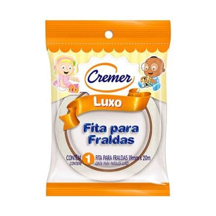 Fita Adesiva Cremer Branca