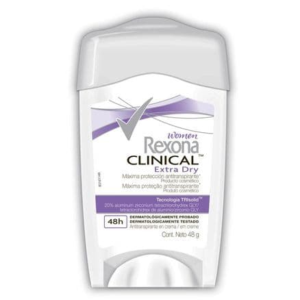 Desodorante Rexona Clinical Feminino Extra Dry 48g