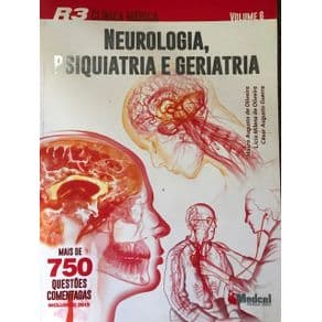 Livro - SIC R3 Clínica Médica - Neurologia, Psiquiatria e Geriatria - vol. 6 - Oliveira - 1ª edição