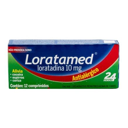 Loratamed 10mg 12 comprimidos - Portal do Médico