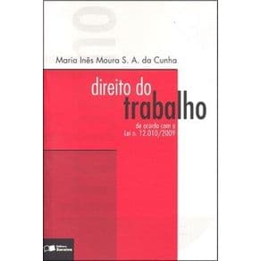 Livro - Direito do Trabalho - Cunha - 6ª edição - Portal do Médico