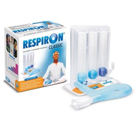 Respiron Classic Exercitador e Incentivador Respiratório Esforço Exigido Médio - Portal do Médico