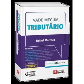 Livro - Vade Mecum Tributário - Legislação Objetiva - Matthes - 1ª edição