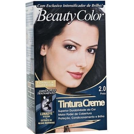 Tintura Permanente Beauty Color 2.0 Preto - Portal do Médico