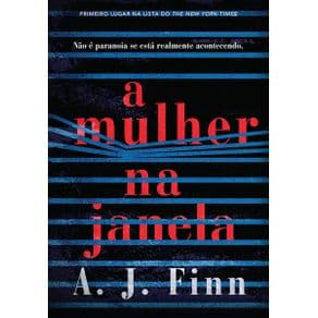 Livro - A mulher na janela - Finn - 1ª edição - Portal do Médico