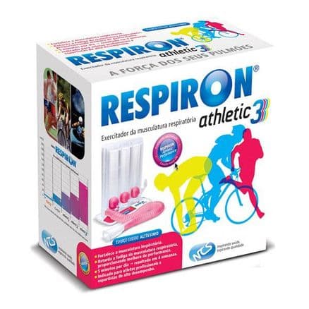Respiron Athletic 3 Exercitador de Musculatura Respiratória - Portal do Médico
