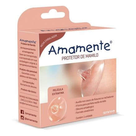 Amamente Protetor de Mamilo 1 unidade