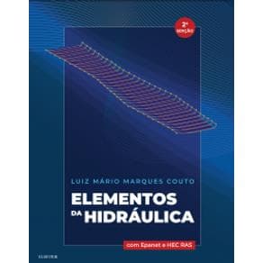 Livro - Elementos da Hidráulica - Couto - 1ª edição - Portal do Médico