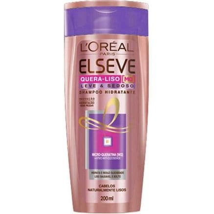 Shampoo Uso Diário Elséve Quera Solto 200ml - Portal do Médico