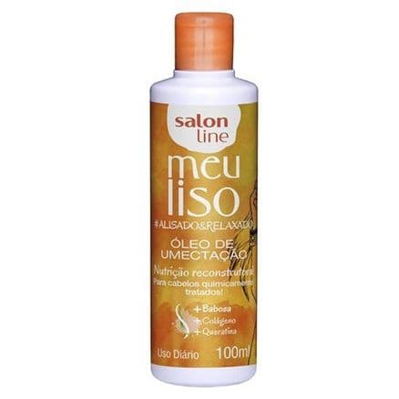 Óleo De Umectação Capilar Salon Line Meu Liso Alisado E Relaxado 100 ml