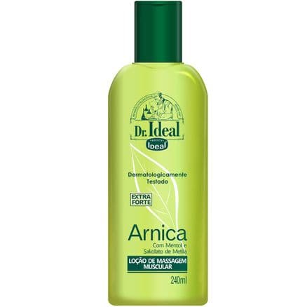 Loção para Massagem Muscular Arnica Ideal 240ml - Portal do Médico