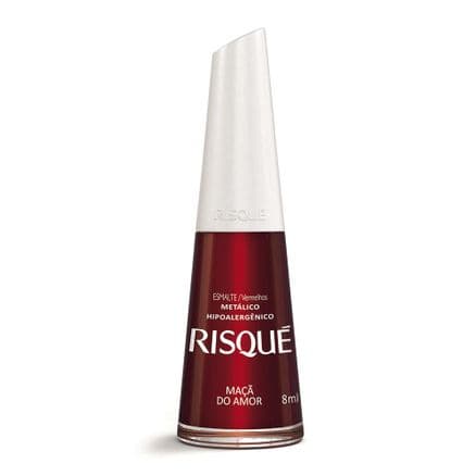 Esmalte Risqué Metálico Maçã do Amor