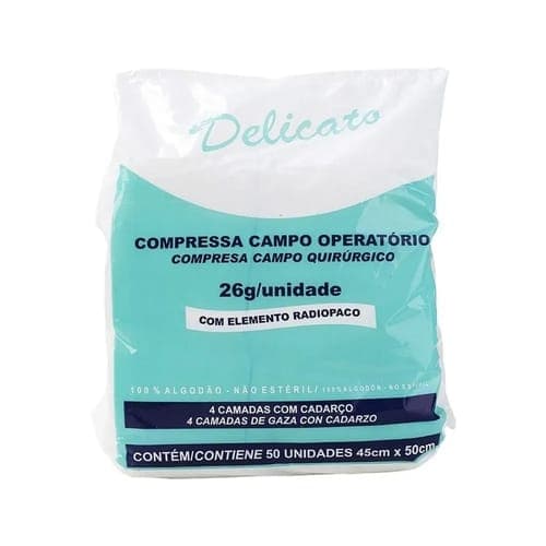 CAMPO OPERATORIO DELICATO 45 X 50 C/50 UND – CREMER