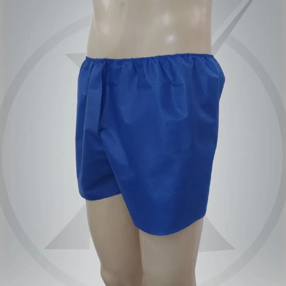Short Descartável Azul