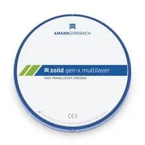 Disco de Zircônia para Cad/Cam Zolid Gen-X 98X25 F - Amanngirrbach