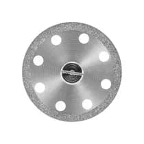 Disco Diamantado Periférico Perfurado Mono Face 22X0,20mm Nºs02R22 - American Burrs