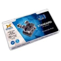 Bráquete Metálico Roth Standard 0,022'' - Canino Sup Ang 13° com Gancho Caninos Pré-Molares 10.10.969 - Morelli