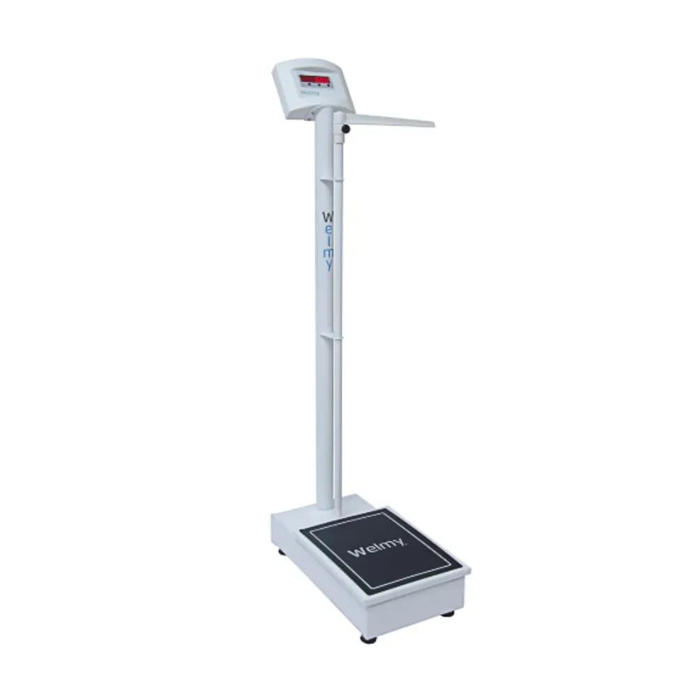 BALANÇA ELETRÔNICA COM RÉGUA ADULTO 200KG BIVOLT WELMY
