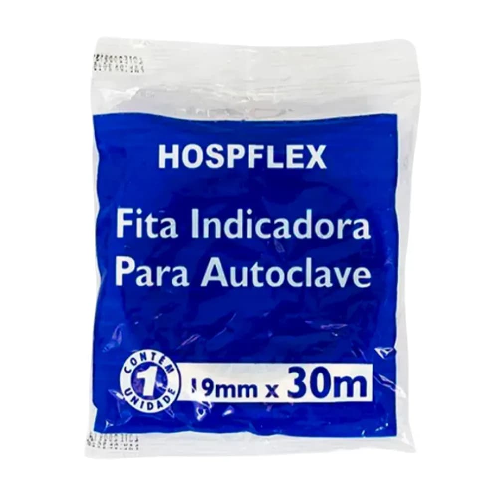 FITA INDICADORA PARA AUTOCLAVE 19MMX30M HOSPFLEX