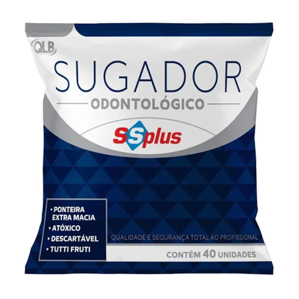 SUGADOR ODONTOLÓGICO C/40 UNIDADES SSPLUS