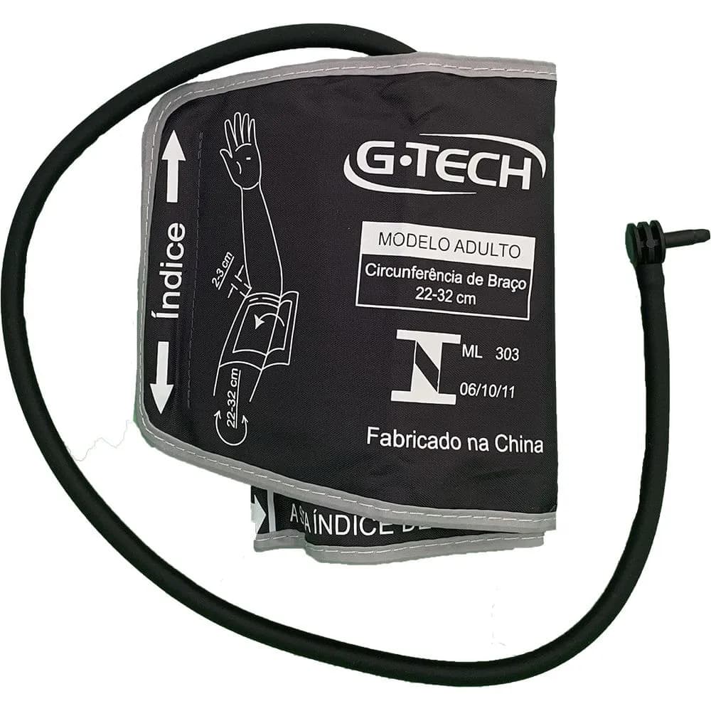 Braçadeira Para Aparelho de Pressão Digital - G-Tech