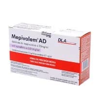 Anestésico Mepivalem Ad 2% 1:100.000 - DLA