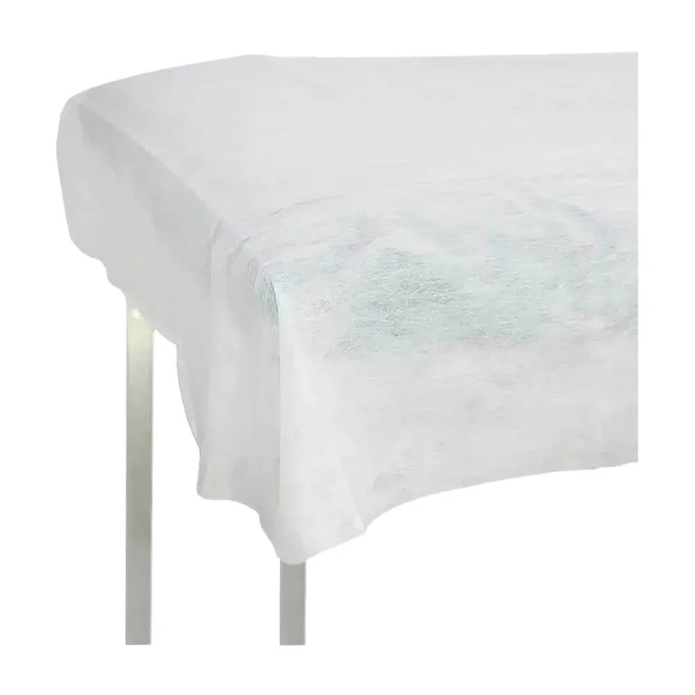 LENÇOL DESCARTÁVEL SEM ELÁSTICO 30GR 220X100CM 10UN MEDHOSP
