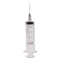 Seringa Descartável Luer Lock 20ml com Agulha 25x7 22g - Injex