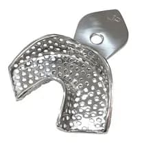 Moldeira Perfurada Anterior Inox Inferior Adulto Tam. Único - Bio-Art