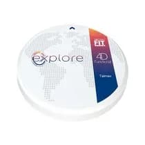Disco de Zircônia Fit Plus Explore Functional ML 4D para Sistema OP