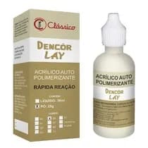 Resina Acrílica Dencor Lay Autopolimerizante em Pó - Clássico