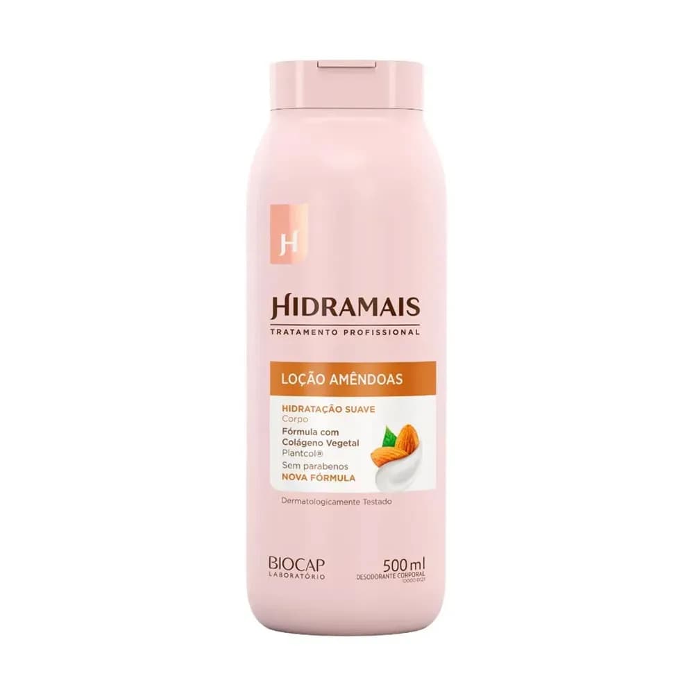 LOÇÃO HIDRATANTE ÓLEO DE AMÊNDOAS 500ML HIDRAMAIS