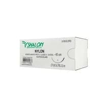 Fio de Sutura Nylon com Agulha 1/2 CT 1,5cm - Shalon