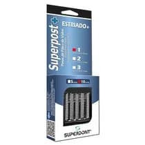 Pino de Fibra de Vidro Superpost+ Estriado Refil - Superdont