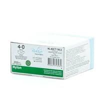 Fio Cirúrgico De Nylon Preto 4-0 Ag 3/8 1,9cm - Bioline Fios