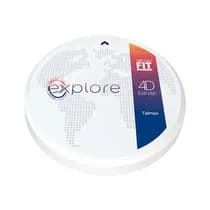 Disco de Zircônia Fit Plus Explore Esthetic ML 4D para Sistema OP