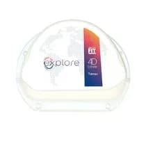Disco de Zircônia Fit Plus Explore Esthetic ML 4D para Sistema AG de CAD/CAM C89 x L71 x H25mm B1