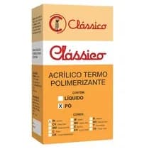 Resina Acrílica Termopolimerizável Pó Rosa Médio com Veias 440G - Clássico