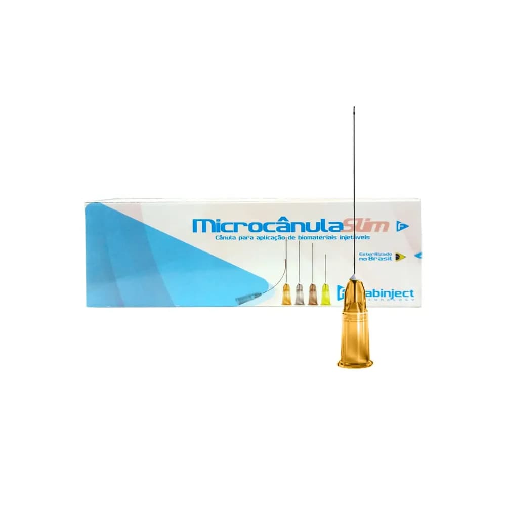 Microcânula Slim 25g 50mm Fabinject